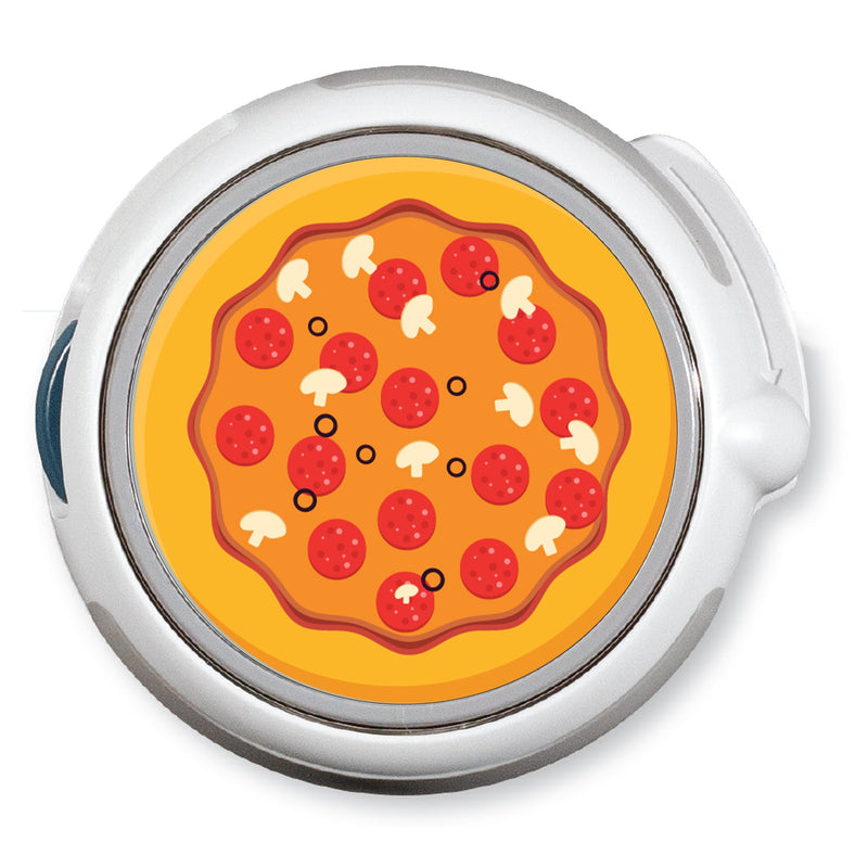Peelz CF Pizza twiist™ Automated Insulin Delivery System Stickers - Pump Peelz Peelz/Stickers