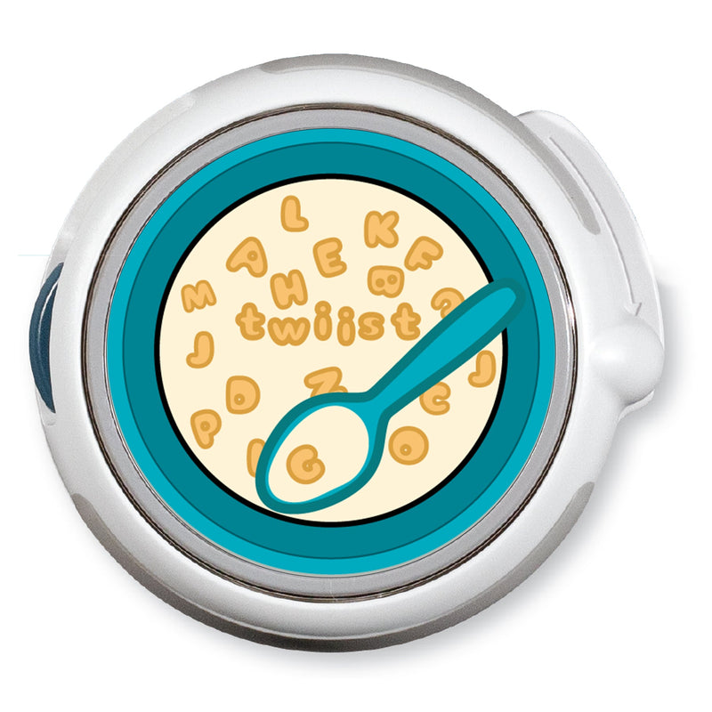 Peelz CF Cereal twiist™ Automated Insulin Delivery System Stickers - Pump Peelz Peelz/Stickers
