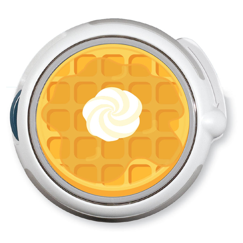 Peelz CF Waffle twiist™ Automated Insulin Delivery System Stickers - Pump Peelz Peelz/Stickers