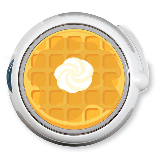 Peelz CF Waffle twiist™ Automated Insulin Delivery System Stickers - Pump Peelz Peelz/Stickers