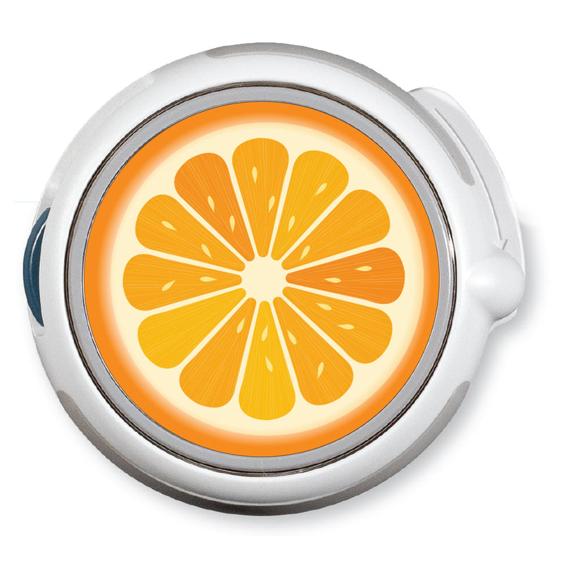Peelz CF Orange twiist™ Automated Insulin Delivery System Stickers - Pump Peelz Peelz/Stickers