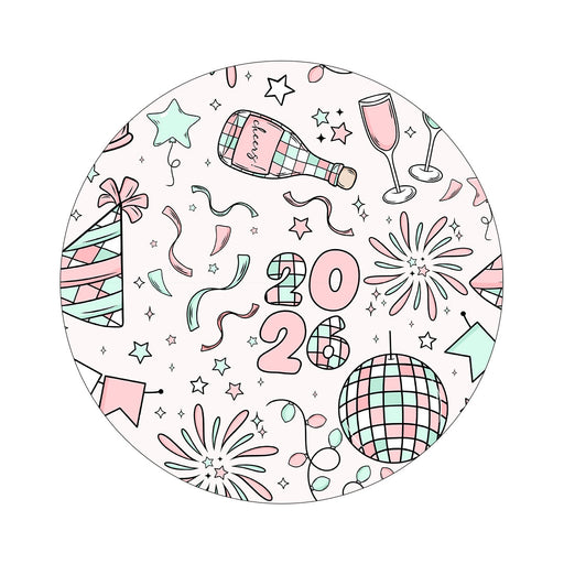 Peelz Cheers to '26 twiist™ Automated Insulin Delivery System Stickers - Pump Peelz Peelz/Stickers
