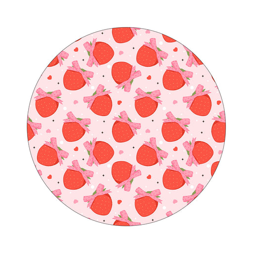 Peelz Strawberry Kisses twiist™ Automated Insulin Delivery System Stickers - Pump Peelz Peelz/Stickers