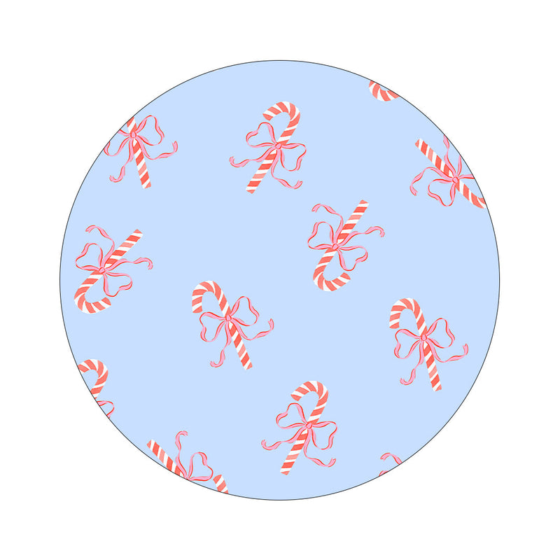 Peelz Candy Cane Lane twiist™ Automated Insulin Delivery System Stickers - Pump Peelz Peelz/Stickers