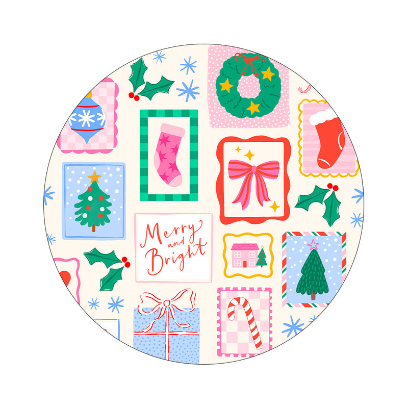 Peelz Holiday Greetings twiist™ Automated Insulin Delivery System Stickers - Pump Peelz Peelz/Stickers