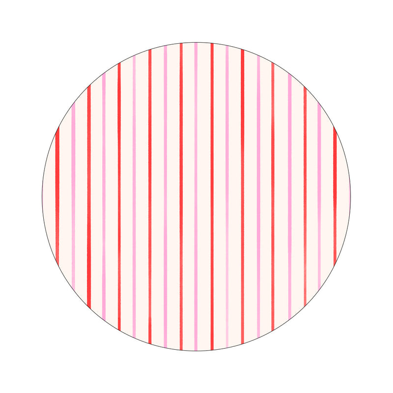 Peelz Peppermint Stripes twiist™ Automated Insulin Delivery System Stickers - Pump Peelz Peelz/Stickers
