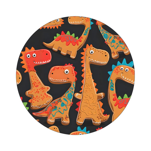 Peelz Jurassic Gingerbread twiist™ Automated Insulin Delivery System Stickers - Pump Peelz Peelz/Stickers