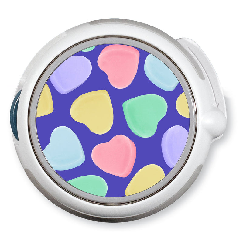 Peelz Candy Hearts twiist™ Automated Insulin Delivery System Stickers - Pump Peelz Peelz/Stickers