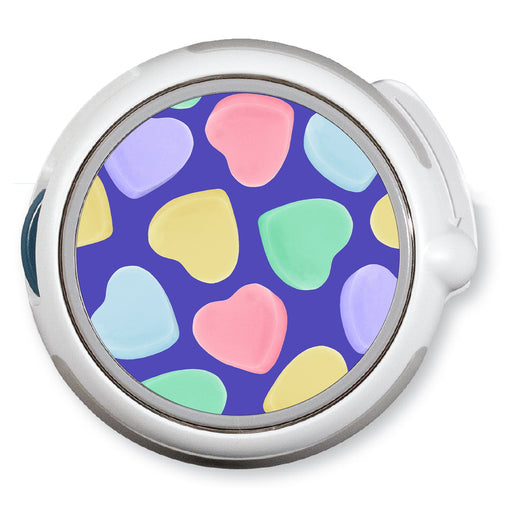 Peelz Candy Hearts twiist™ Automated Insulin Delivery System Stickers - Pump Peelz Peelz/Stickers