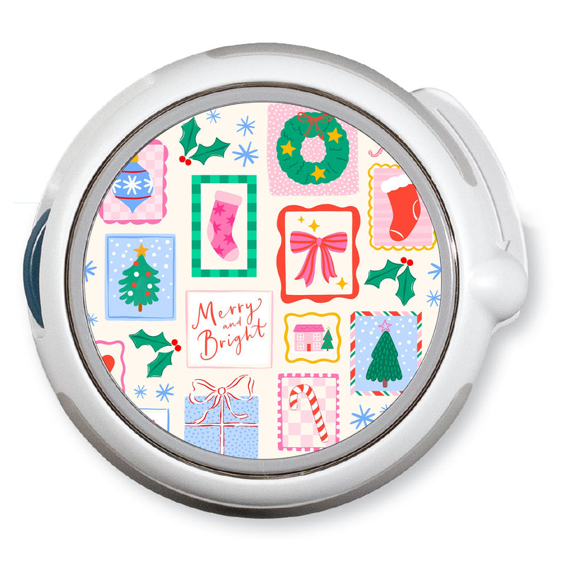 Peelz Holiday Greetings twiist™ Automated Insulin Delivery System Stickers - Pump Peelz Peelz/Stickers