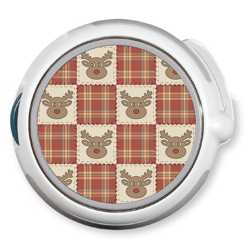Peelz Rustic Reindeer twiist™ Automated Insulin Delivery System Stickers - Pump Peelz Peelz/Stickers