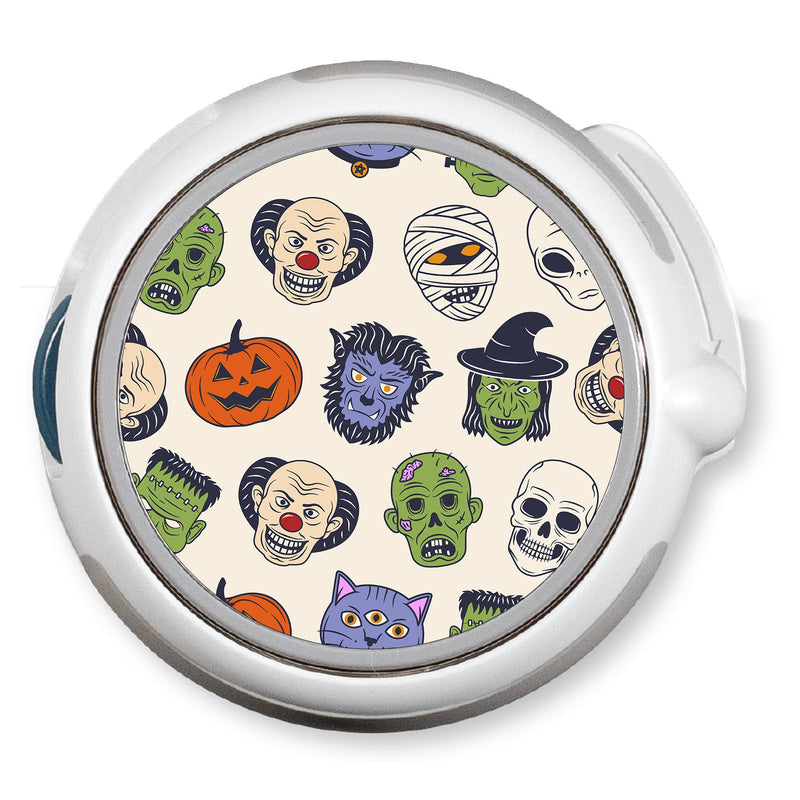Peelz Monster Mash twiist™ Automated Insulin Delivery System Stickers - Pump Peelz Peelz/Stickers
