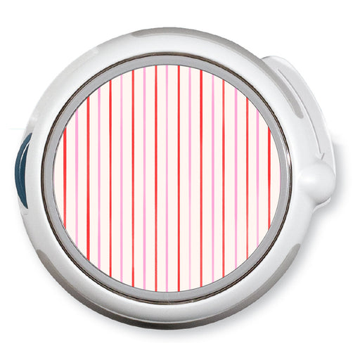 Peelz Peppermint Stripes twiist™ Automated Insulin Delivery System Stickers - Pump Peelz Peelz/Stickers