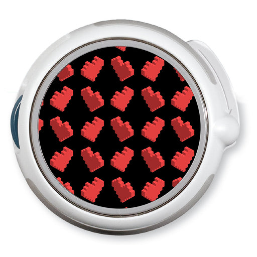 Peelz Pixel Hearts twiist™ Automated Insulin Delivery System Stickers - Pump Peelz Peelz/Stickers