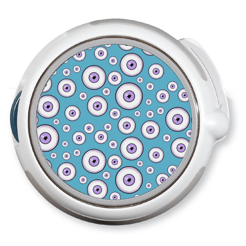 Peelz Eerie Eyes twiist™ Automated Insulin Delivery System Stickers - Pump Peelz Peelz/Stickers