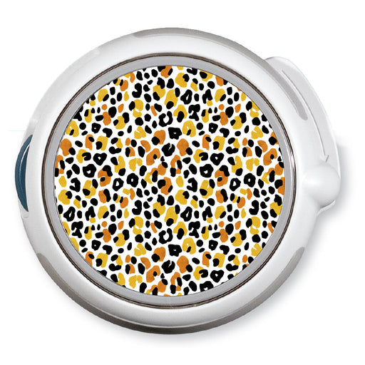 Peelz Golden Leopard twiist™ Automated Insulin Delivery System Stickers - Pump Peelz Peelz/Stickers