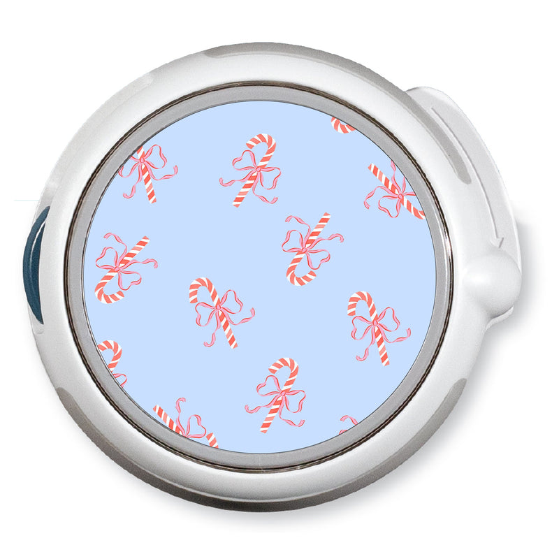 Peelz Candy Cane Lane twiist™ Automated Insulin Delivery System Stickers - Pump Peelz Peelz/Stickers