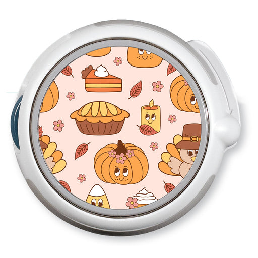 Peelz Cozy Harvest twiist™ Automated Insulin Delivery System Stickers - Pump Peelz Peelz/Stickers