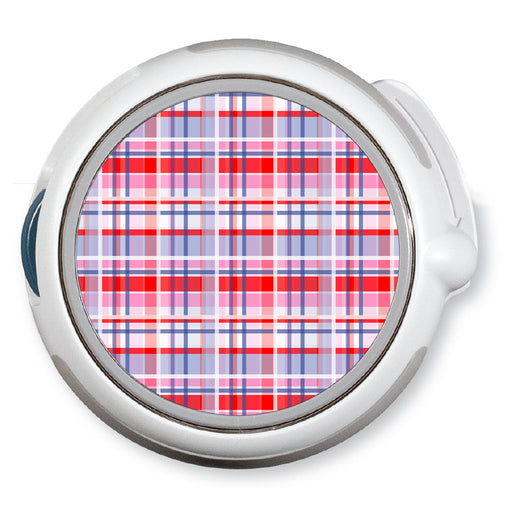 Peelz Party Plaid twiist™ Automated Insulin Delivery System Stickers - Pump Peelz Peelz/Stickers