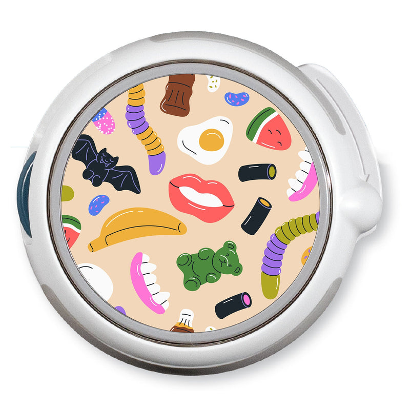 Peelz Candy Chaos twiist™ Automated Insulin Delivery System Stickers - Pump Peelz Peelz/Stickers
