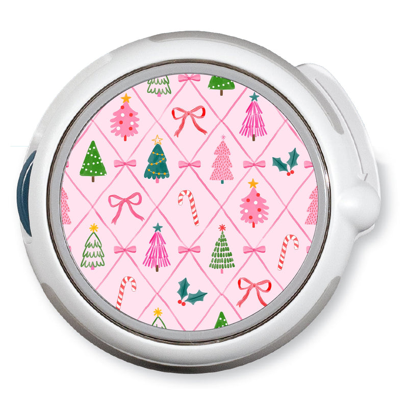Peelz Coquette Christmas twiist™ Automated Insulin Delivery System Stickers - Pump Peelz Peelz/Stickers