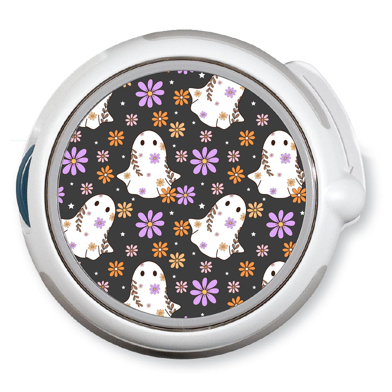 Peelz Groovy Ghosts twiist™ Automated Insulin Delivery System Stickers - Pump Peelz Peelz/Stickers