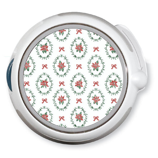 Peelz Poinsettia Parade twiist™ Automated Insulin Delivery System Stickers - Pump Peelz Peelz/Stickers