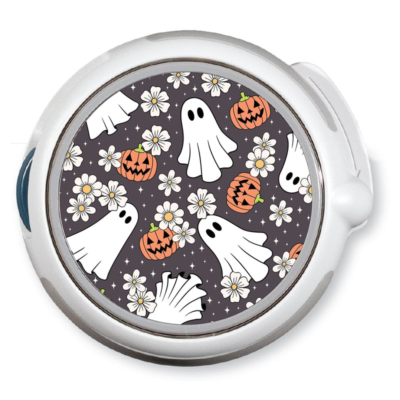 Peelz Boo Blossoms twiist™ Automated Insulin Delivery System Stickers - Pump Peelz Peelz/Stickers