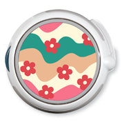 Peelz Retro Noel twiist™ Automated Insulin Delivery System Stickers - Pump Peelz Peelz/Stickers