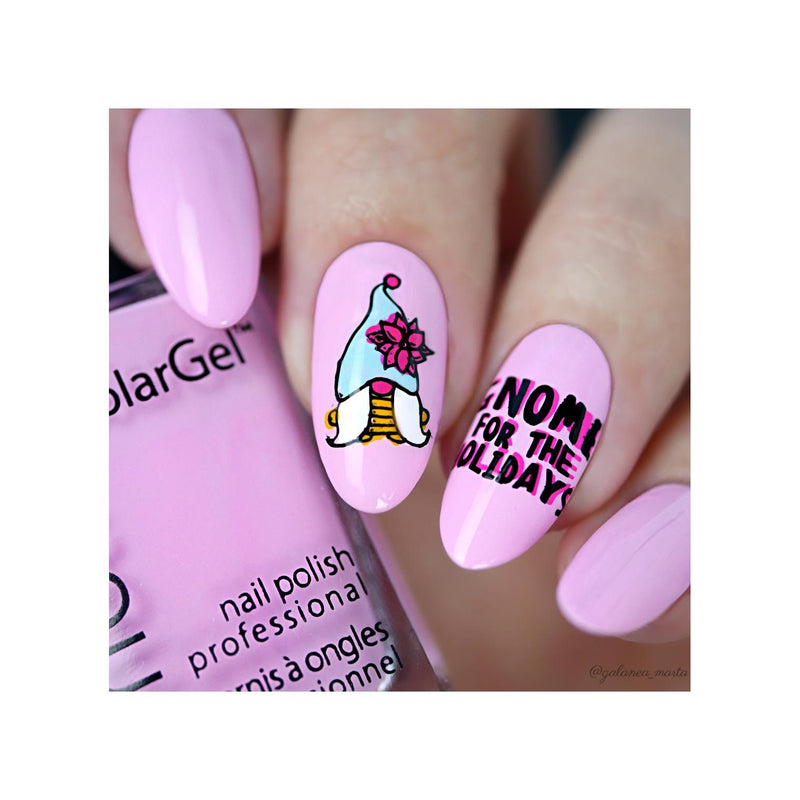 UberChic Beauty Gnome For The Holidays Stamping Plate