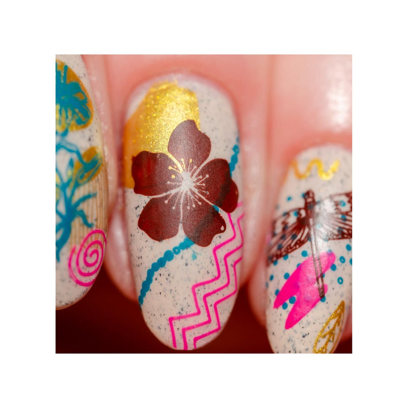 UberChic Beauty Mod Chic Garden Stamping Plate