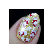 UberChic Beauty Jingle All The Way, (Christmas-05) Stamping Plate