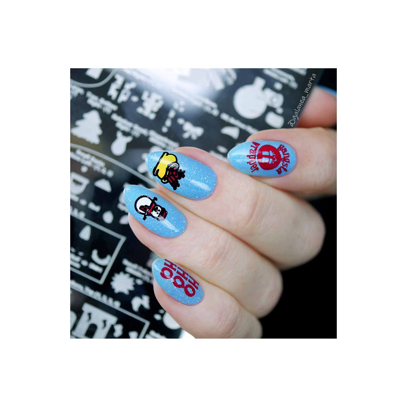 UberChic Beauty Christmas Companion Layers Stamping Plate