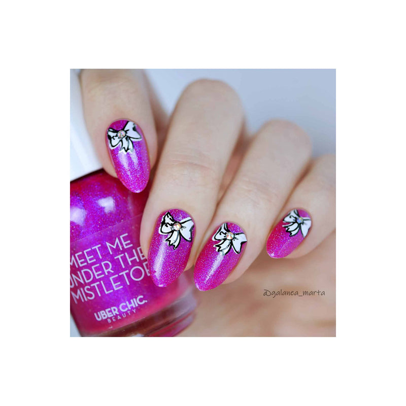 UberChic Beauty Jingle All The Way, (Christmas-05) Stamping Plate