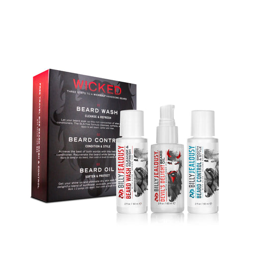 Billy Jealousy Wicked Beard Care Trio Kit Beard