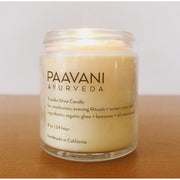 Paavani Ayurveda Trataka Ghee Candle | Ayurvedic Meditation Candle for Focus & Eye Health