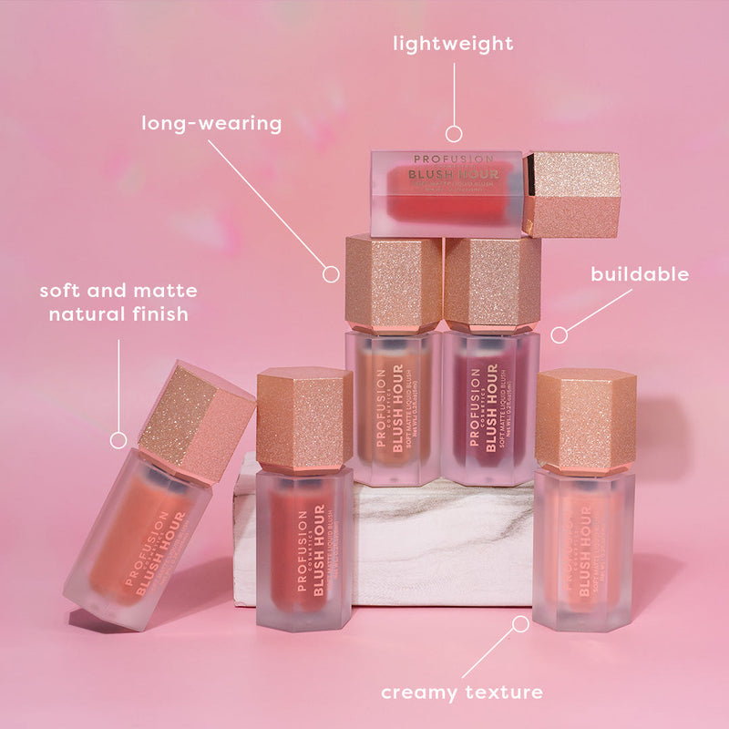 Profusion Cosmetics Blush Hour | Soft Matte Liquid Blush Face