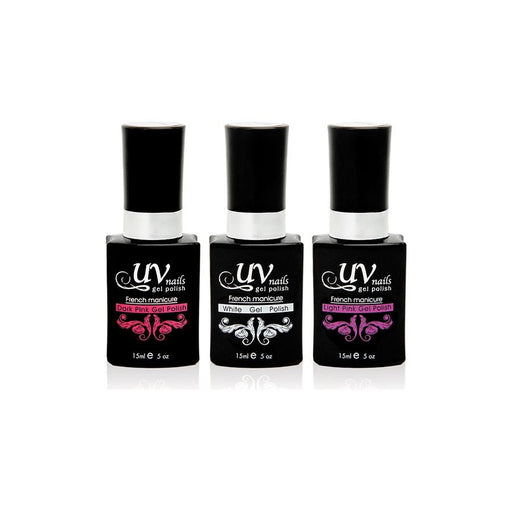 UV nails polish - French Manicure Set