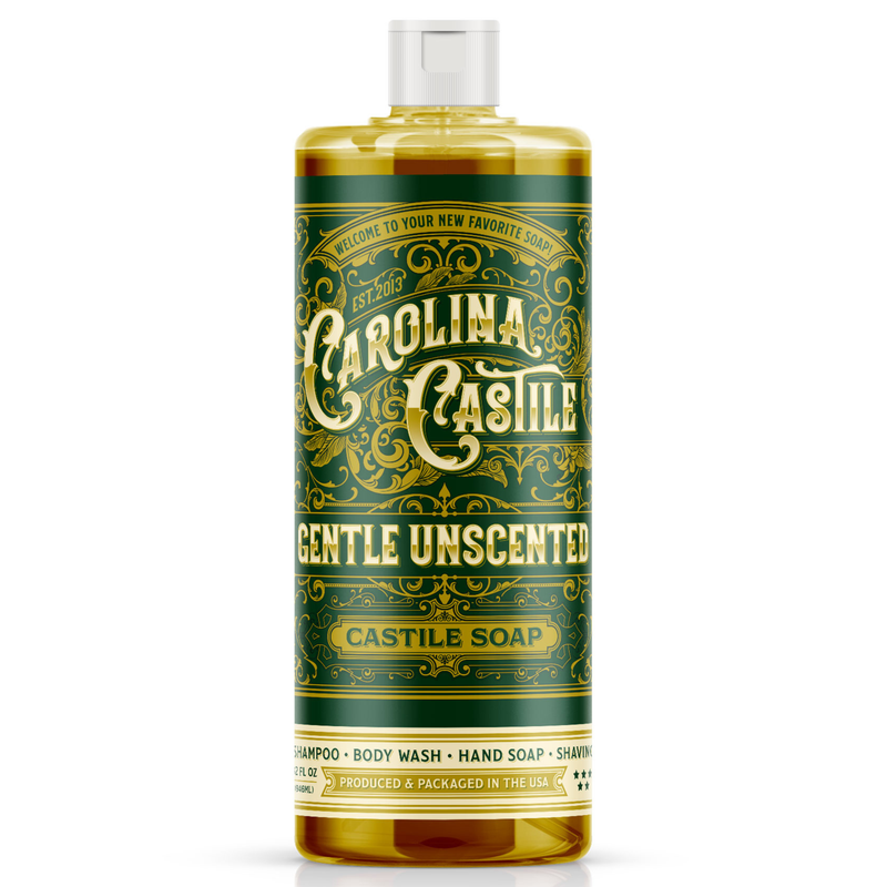 Carolina Castile Soap Gentle Unscented Castile Soap