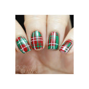 UberChic Beauty Pretty In Plaid-02 Stamping Plate