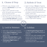 Clara & Fritz Tallow Shop Organic Castor Oil Facial Cleansers
