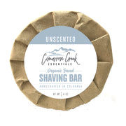 Cimarron Creek Essentials Unscented Organic Shaving Bar Soap 3.2oz Shaving & Grooming