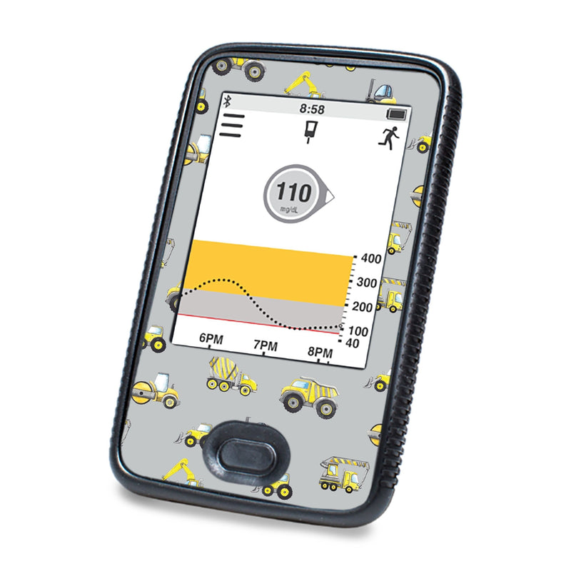 Peelz Under Construction Designed for DEXCOM G6 Touchscreen Receiver Peelz/Stickers