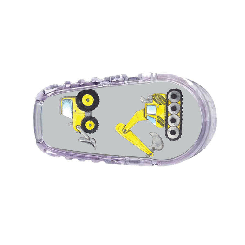 Peelz Under Construction Sticker Designed for the DEXCOM Transmitter Peelz/Stickers