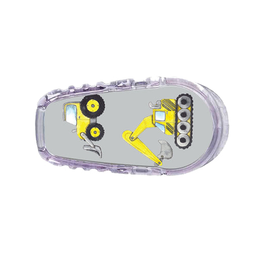Peelz Under Construction Sticker Designed for the DEXCOM Transmitter Peelz/Stickers