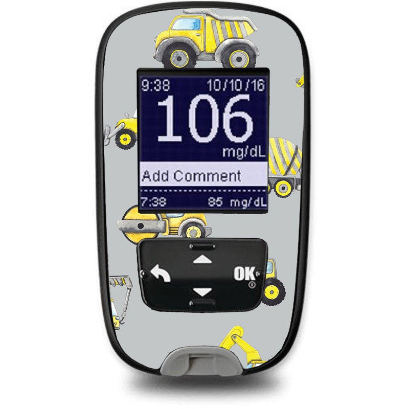 Peelz Under Construction Sticker for the Accu-Chek Guide Glucometer Peelz/Stickers