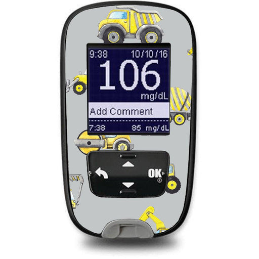 Peelz Under Construction Sticker for the Accu-Chek Guide Glucometer Peelz/Stickers