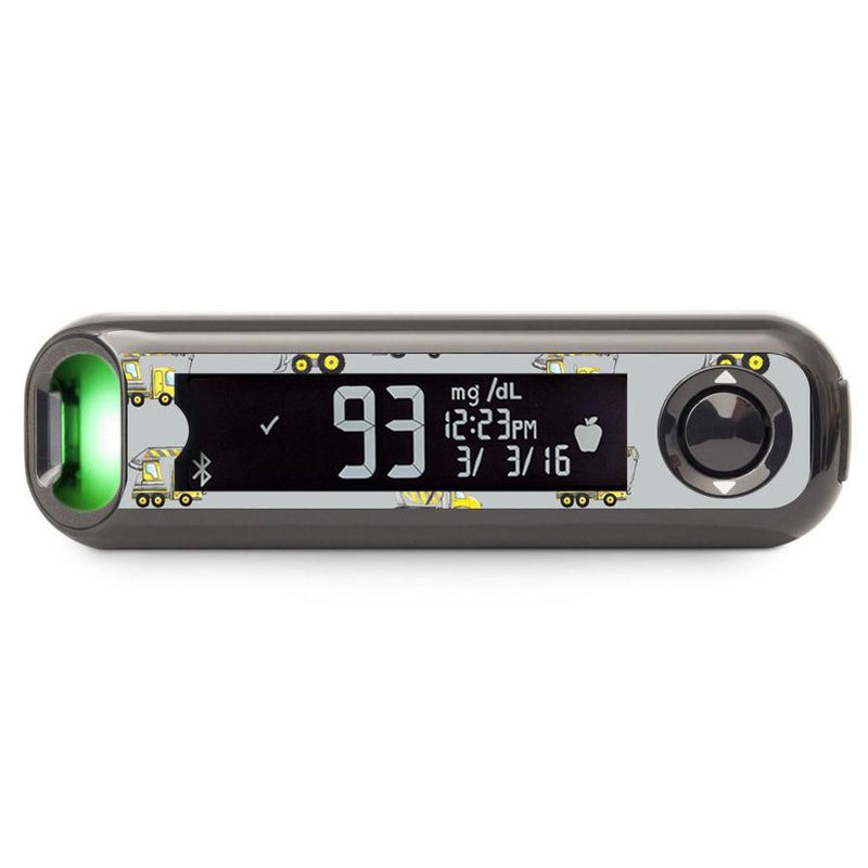 Peelz Under Construction for Bayer Contour© Next One Glucometer Peelz/Stickers