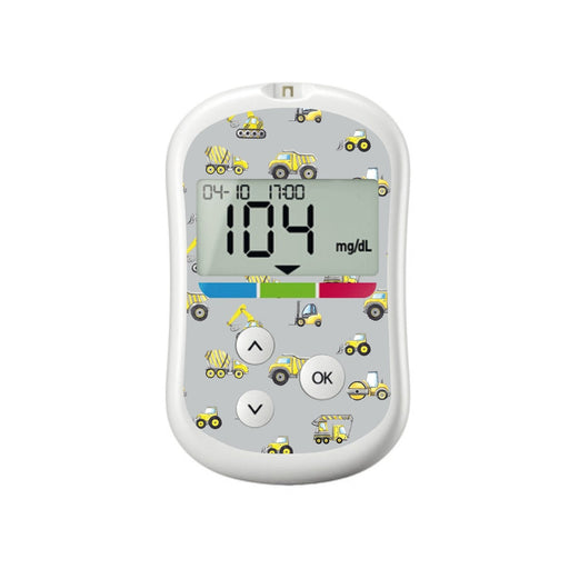 Peelz Under Construction for OneTouch Verio Flex Glucometer Peelz/Stickers