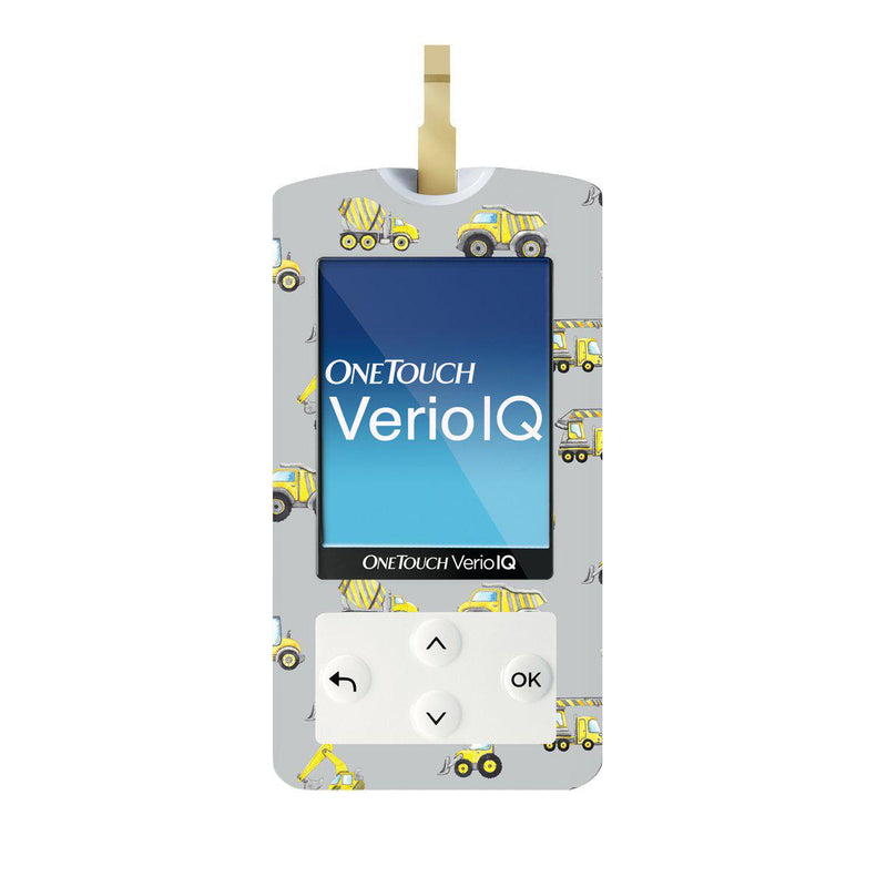 Peelz Under Construction for OneTouch Verio IQ Glucometer Peelz/Stickers